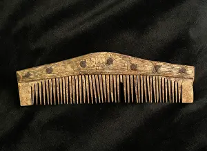Gotland: Viking comb, Gotland Museum, Visby, Gotland, Sweden
