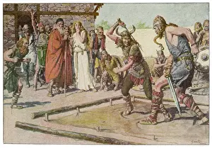 Anxiously: VIKING DUEL/1927