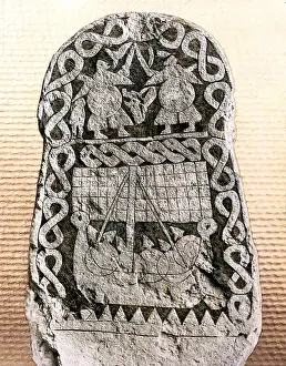Gotland: Viking rune stone