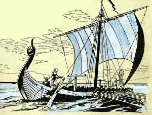 Oars: Viking ship, longboat