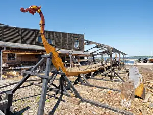 Boatyard: Viking ship reconstruction, Viking Ship Museum, Roskilde