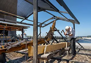 Boatyard: Viking ship reconstruction, Viking Ship Museum, Roskilde