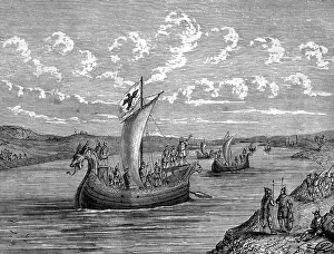 Humber: Viking ships in the Humber
