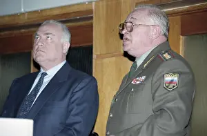 Instruction: Viktor Chernomyrdin, and Igor Sergeev at command