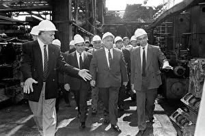 Kamaz: Viktor Chernomyrdin visiting Tatarstan, 1993