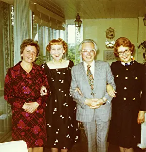 Eleonore: Viktor and Eleonore Frankl visiting Mamie Eisenhower;