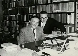 Breisgau: Viktor Frankl visiting Martin Heidegger. Freiburg