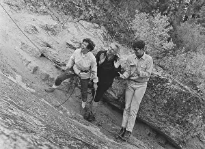Eleonore: Viktor Frankl and his wife Eleonore climbing