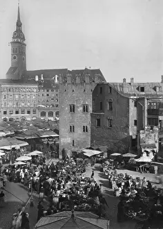 Viktualienmarkt: Viktualienmarkt in Manchen
