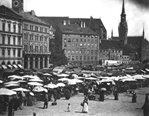 Viktualienmarkt: Viktualienmarkt in Manchen