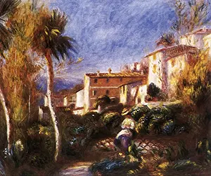Poste: Villa de la Poste at Cagnes, by Renoir