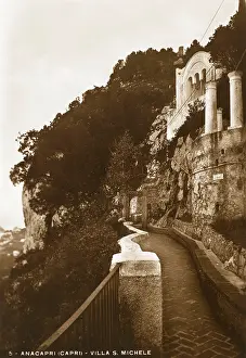 Clifftop: Villa San Michele, Capri, Italy