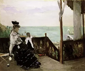 Berthe: In a Villa at the Seaside, by Berthe Morisot
