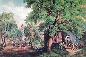 Hammering: Village Blacksmith, 19th Century