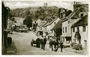Minehead: The Village, Dunster, Somerset