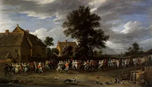 Teniers: The Village Holiday, by Teniers