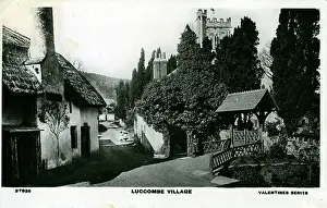 Minehead: The Village, Luccombe, Somerset