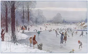 The Village Pond by A. E. Bestall