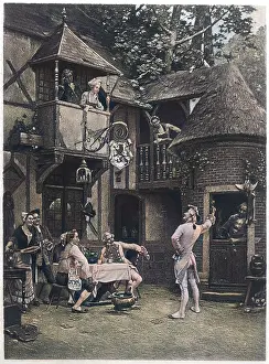 C1750: Village pub toast c. 1750