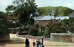 Heysham: The Village Pump at Heysham, Lancashire