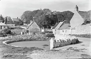 Worth: Village Scene in Worth Matravers