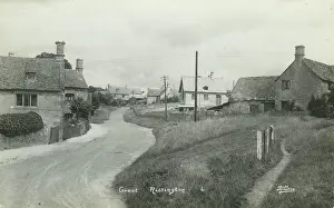 Rissington: The Village (Showing the Post Office)