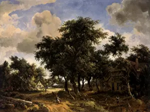 1660s: Village Street under Trees