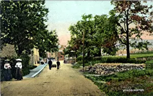 Clitheroe: The Village, Waddington, Lancashire