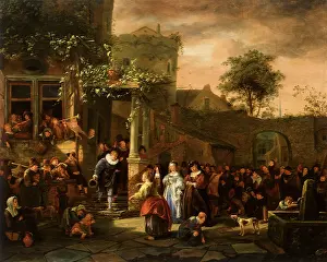 Steen: Village Wedding, by Jan Steen