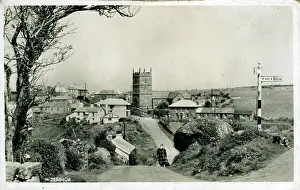 Ives: The Village, Zennor, Cornwall