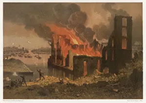 Villette: VILLETTE DOCKS BURN