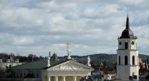 Neoclassicism: The Vilnius Cathedral. Lithuania