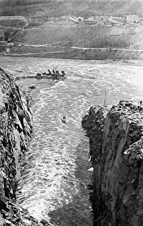 Yakut: Vilyuy Dam under construction in Yakut ASSR