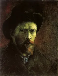 Ascetic: Vincent Van Gogh, Self-Portrait with Felt Hat