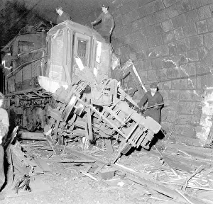 Vinohrady: Vinohrady tunnel - train accident