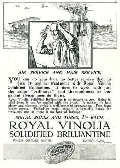 Vigorous: Vinolia Company Advertisement