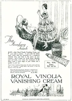 Varnishing: Vinolia Company Advertisement