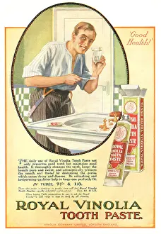 Vinolia: Vinolia Company Toothpaste Advertisement