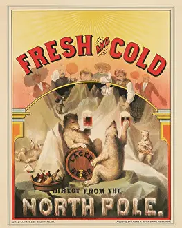 Mugs: Vintage advertisement of a scene at the North