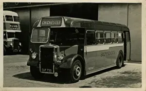 Chichester: Vintage Bus to Chichester, 1950s