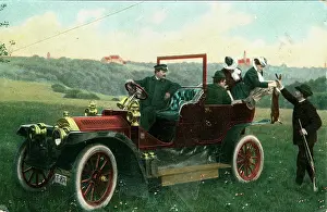 Identification: Vintage Car (awaiting identification - possibly a Benz)