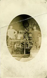 Mechanics: Vintage Car Engine - Axle Stands