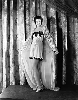 Leggy: Vintage lingerie model