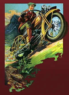 Motorbikes: Vintage Motorcycle