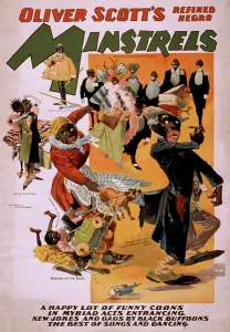 Housekeeping: Vintage poster of Oliver Scott's Refined Negro