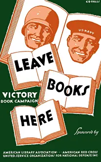 Donation: Vintage WPA poster of several books and the