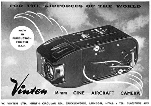 16mm: Vinten 16mm Cine Camera For Aircraft