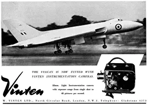 Instrumentation: Vinten Flight Test Instrumentation Cameras (Vulcan)