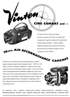 Vinten: Vinten G.90 Cine Camera For Combat Recording