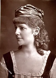 Neckline: Violet Cameron, Victorian actress